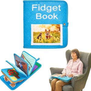 Fidget Book for Elderly | Fidget Blanket for Dementia